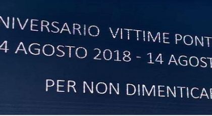 Il Mondo Che Vorrei a fianco dei familiari del Ponte Morandi